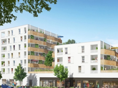 Programme neuf Sensea 2 : Appartements Neufs Rennes : Maurepas - Patton - Bellangerais référence 3946