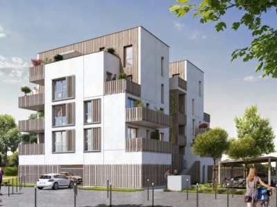 Programme neuf Uniparc : Appartements Neufs Rennes : Villejean - Beauregard référence 3932