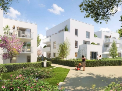 Programme neuf Côté Roazhon : Appartements Neufs Saint-Jacques-de-la-Lande référence 4012