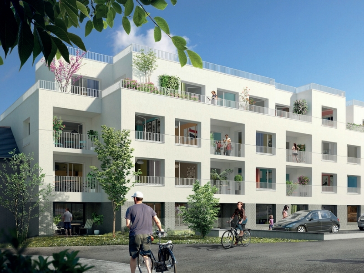 Programme neuf Orée du parc : Appartements neufs à Vezin-le-Coquet référence 3980, aperçu n°0