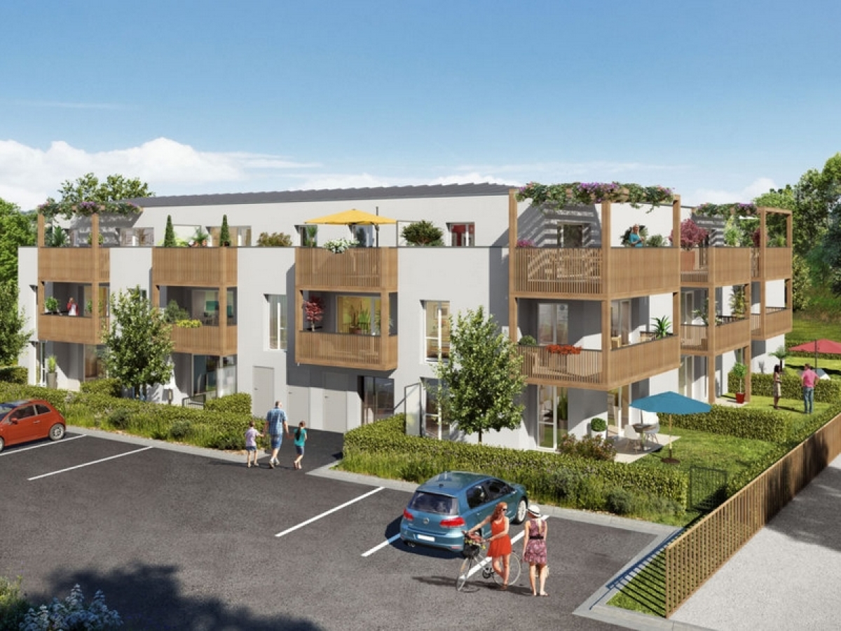 Programme neuf Greenside : Appartements neufs à Le Rheu référence 3992, aperçu n°0