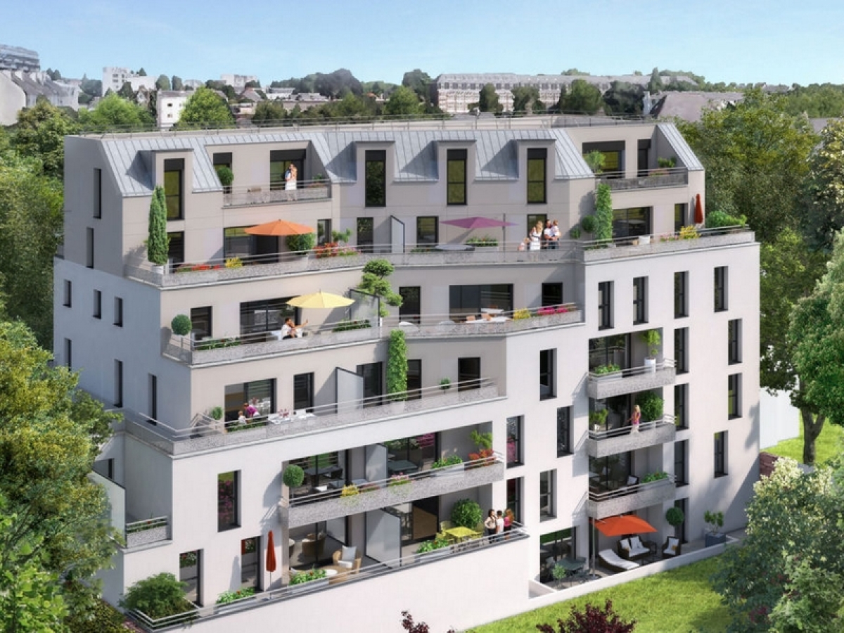 Appartements neufs Thabor – Saint-Hélier - Alphonse Guérin référence 4385 : aperçu n°0