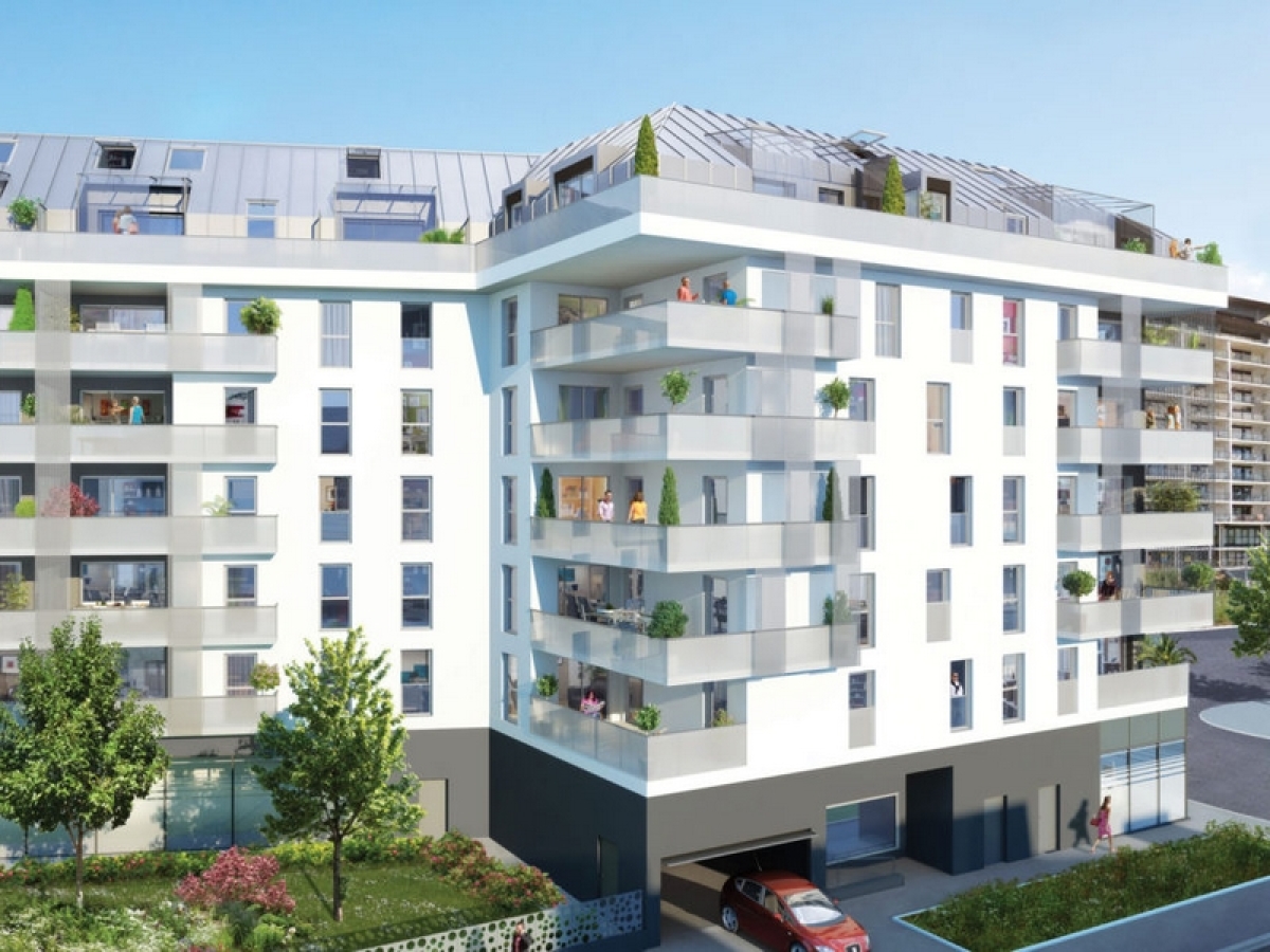 Programme neuf Imagin O : Appartements neufs à Thabor – Saint-Hélier - Alphonse Guérin référence 4387, aperçu n°0