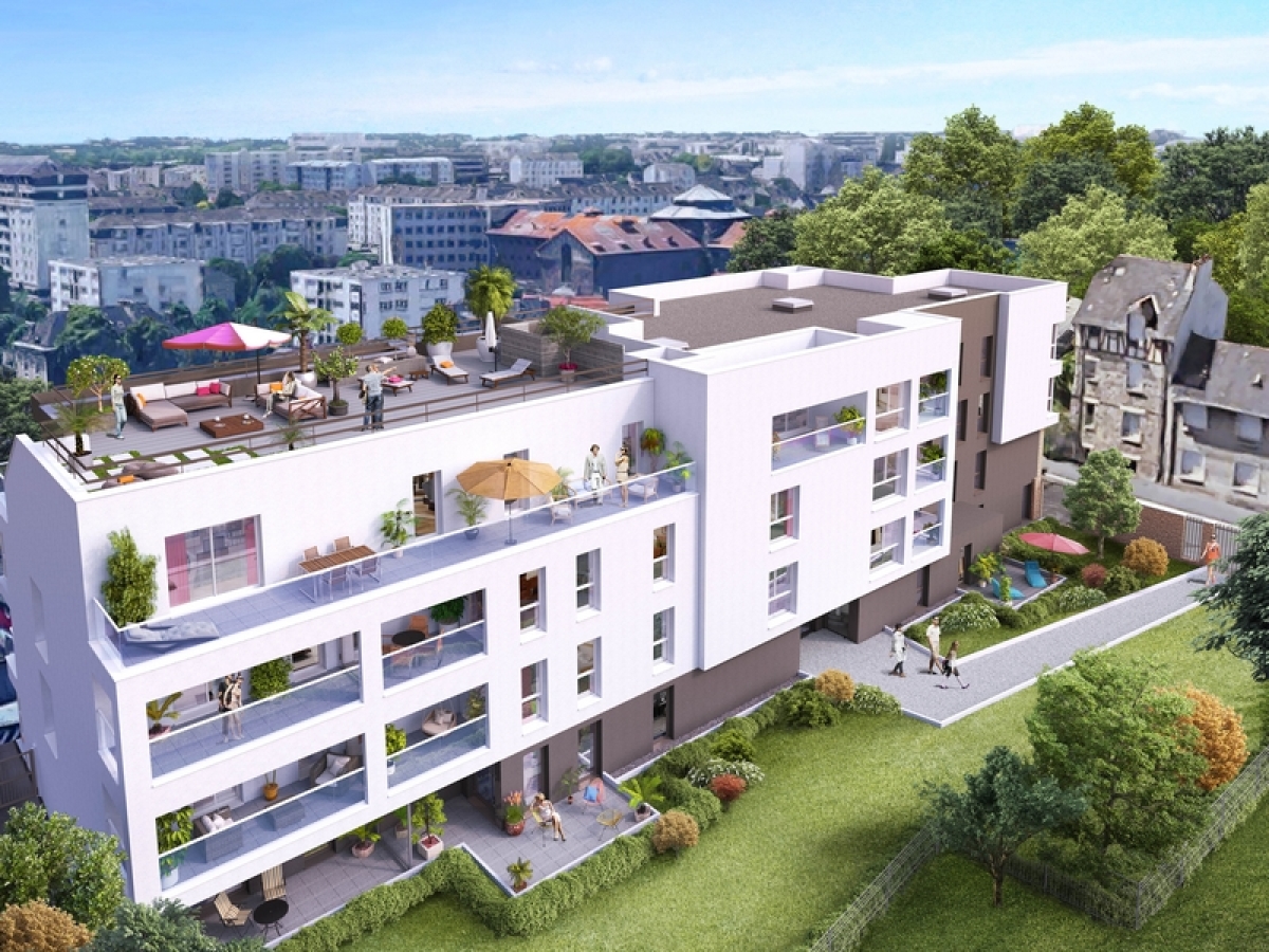 Programme neuf Coeur Villeneuve : Appartements neufs à Sud-Gare référence 3963, aperçu n°0