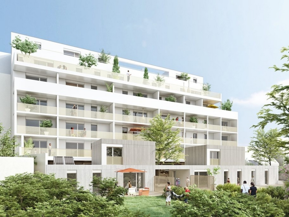 Programme neuf Neocity : Appartements neufs à Francisco-Ferrer - Vern - Landry - Poterie référence 4383, aperçu n°0