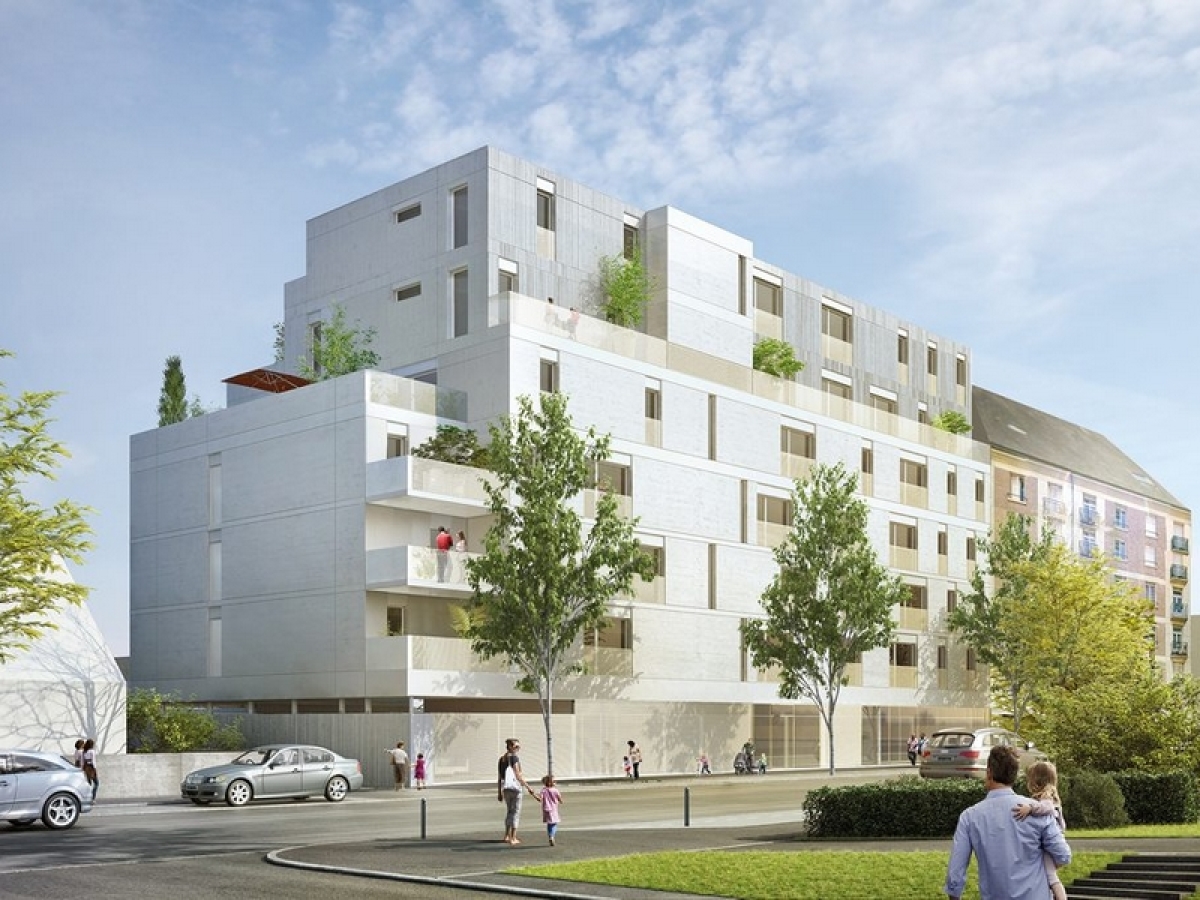 Programme neuf Neocity : Appartements neufs à Francisco-Ferrer - Vern - Landry - Poterie référence 4383, aperçu n°3