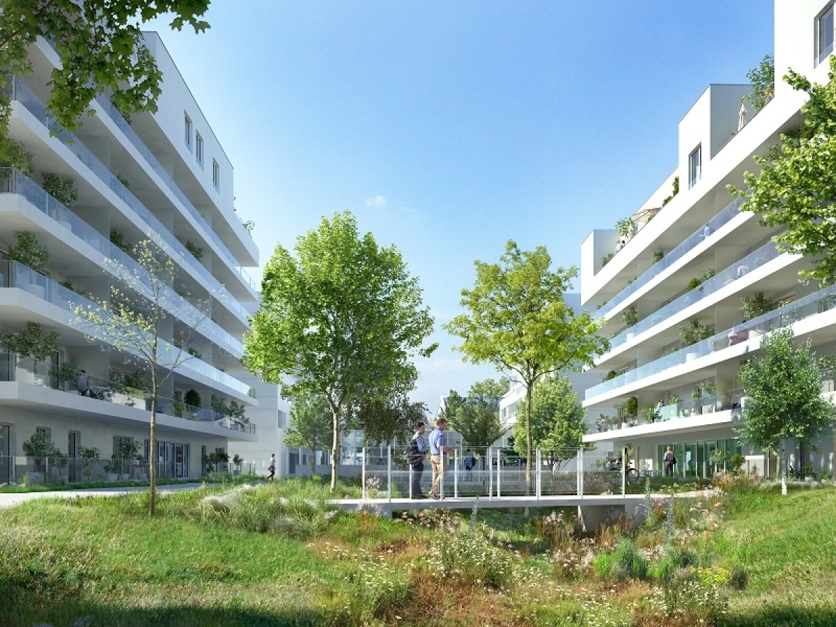 Programme neuf Linea verde : Appartements neufs à Francisco-Ferrer - Vern - Landry - Poterie référence 3957, aperçu n°4