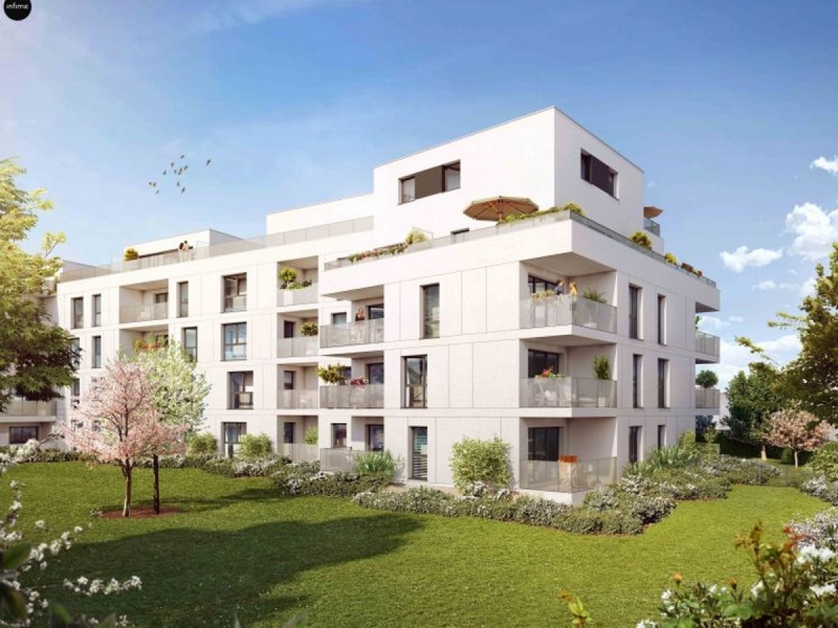 Programme neuf Trio Verde : Appartements neufs à Francisco-Ferrer - Vern - Landry - Poterie référence 3955, aperçu n°0