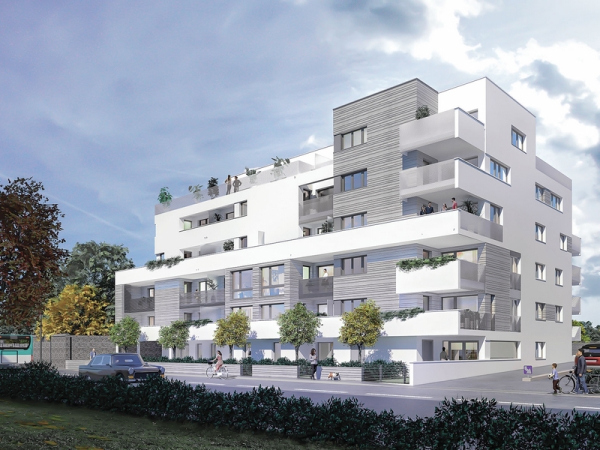 Programme neuf Cloud : Appartements neufs à Francisco-Ferrer - Vern - Landry - Poterie référence 3954, aperçu n°0