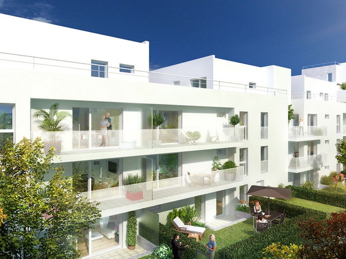 Programme neuf Edelweiss : Appartements neufs à Francisco-Ferrer - Vern - Landry - Poterie référence 3953, aperçu n°0