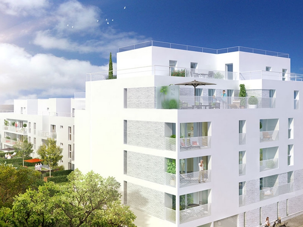 Programme neuf Edelweiss : Appartements neufs à Francisco-Ferrer - Vern - Landry - Poterie référence 3953, aperçu n°3