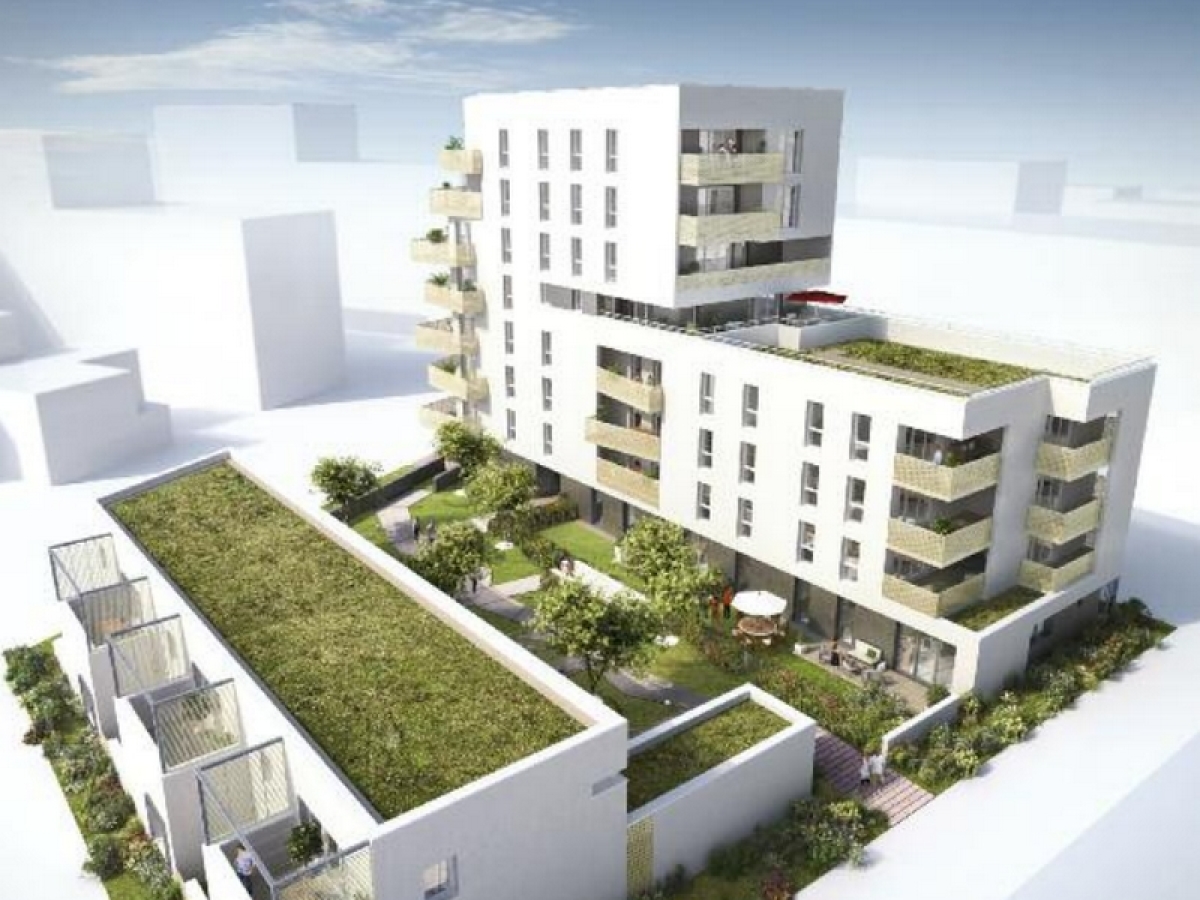 Programme neuf Jardin des sens : Appartements neufs à Villejean - Beauregard référence 3934, aperçu n°0