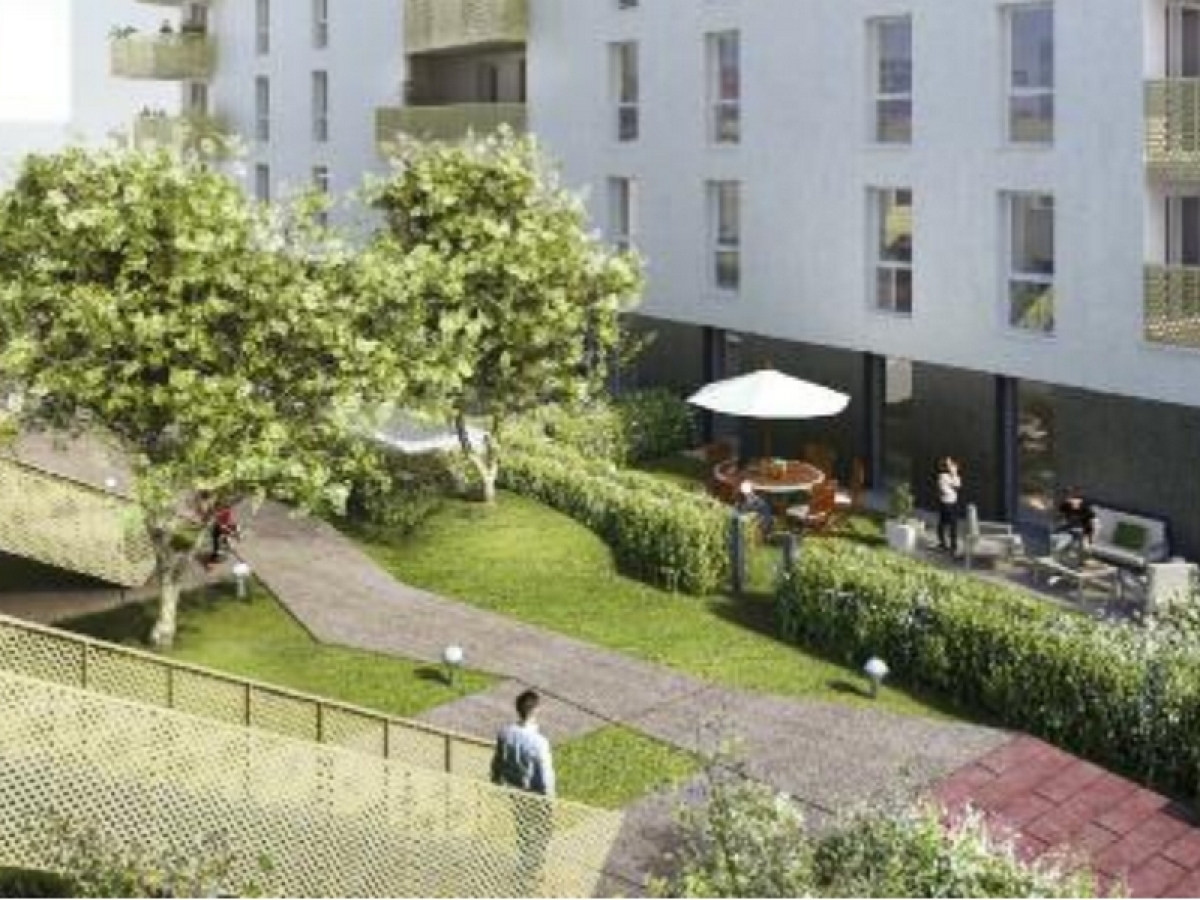 Programme neuf Jardin des sens : Appartements neufs à Villejean - Beauregard référence 3934, aperçu n°2