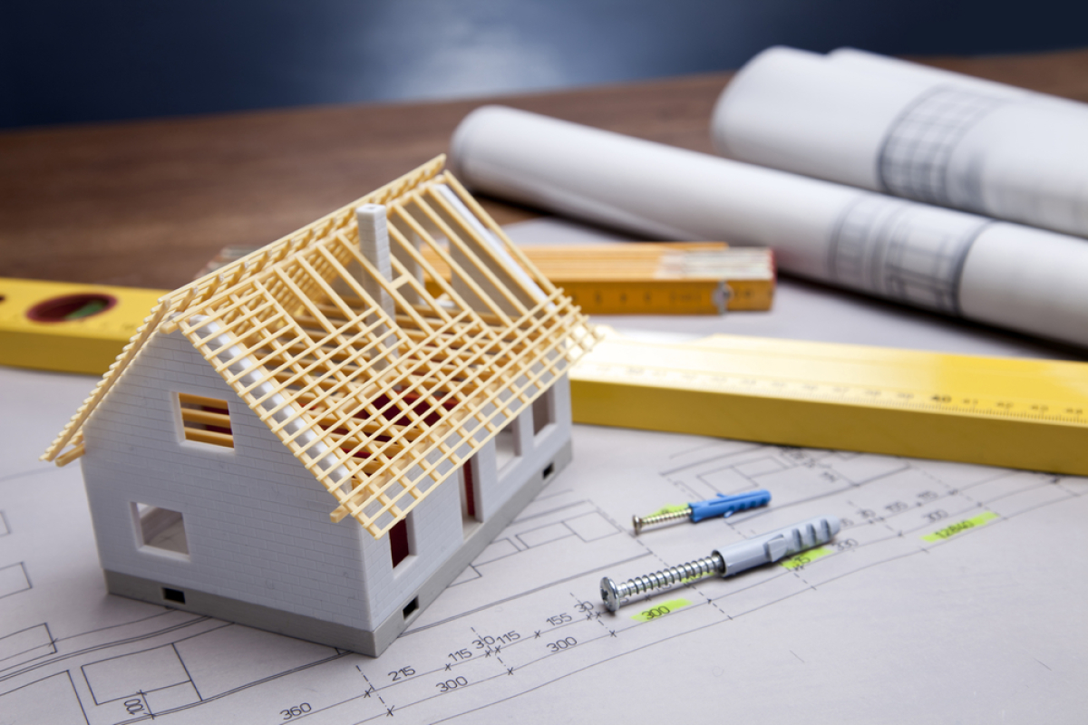 promoteur rennes - une maquette de maison