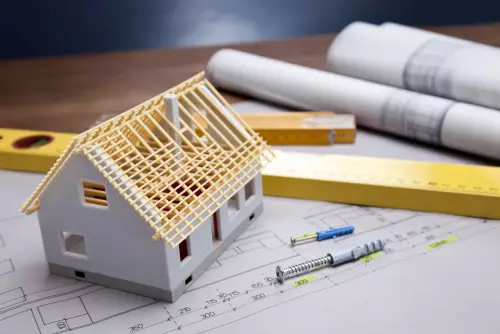 Une maquette de maison Une maquette de maison