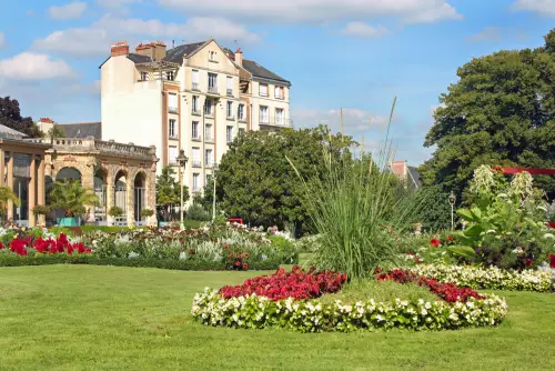Le parc du Thabor au centre-ville de Rennes Le parc du Thabor au centre-ville de Rennes