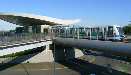 Métro de Rennes, station de la Poterie