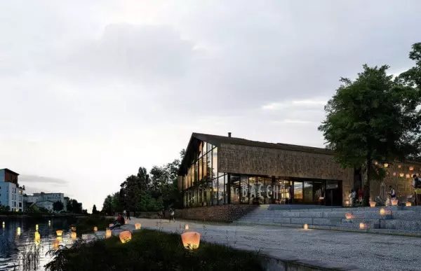 Le nouveau bâtiment où s'installera le Bacchus Le nouveau bâtiment où s'installera le Bacchus