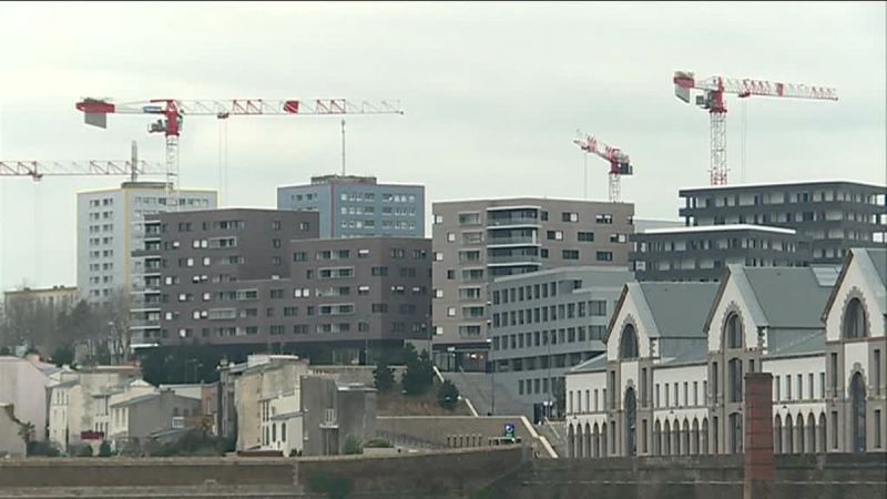 À Brest, de nombreux projets de construction ont dû s'interrompre du fait de la sortie du dispositif Pinel