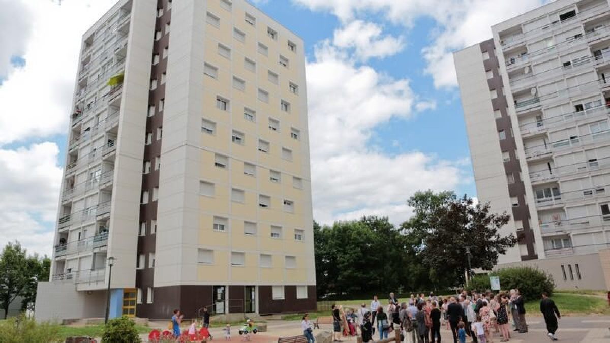 La place du Banat à Rennes