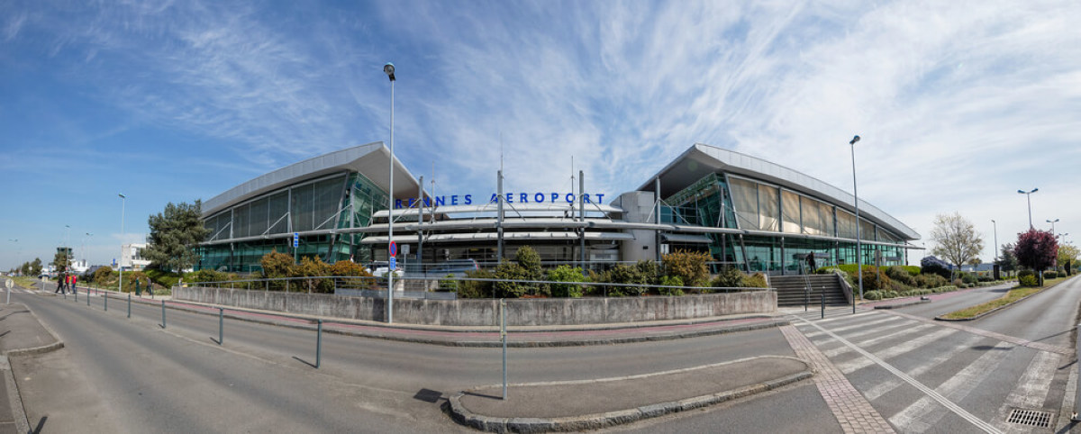 L'aéroport Rennes Bretagne, à Saint-Jacques-de-la-Lande