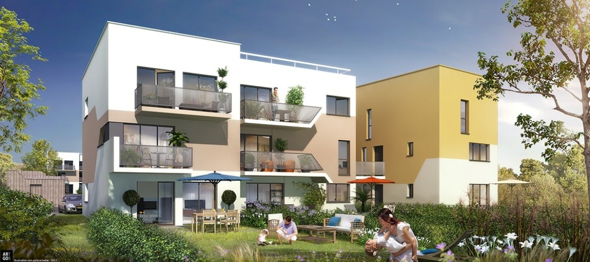 Programme neuf Kairn : Appartements neufs à Vern-sur-Seiche référence 4416, aperçu n°0