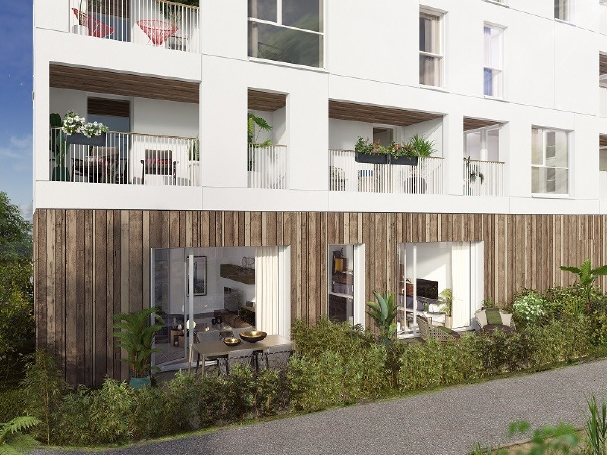 Programme neuf Cocoon : Appartements neufs à Saint-Jacques-de-la-Lande référence 4616, aperçu n°3