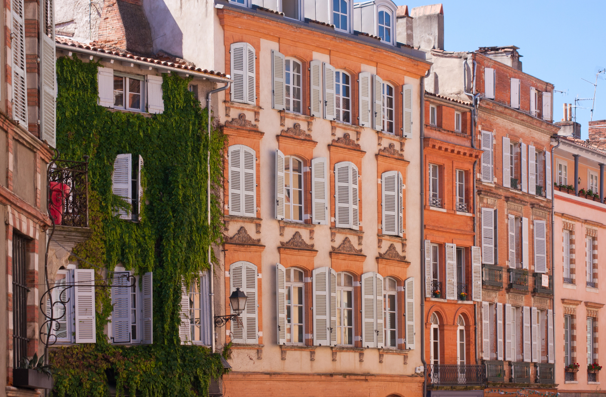 Façades toulousaines