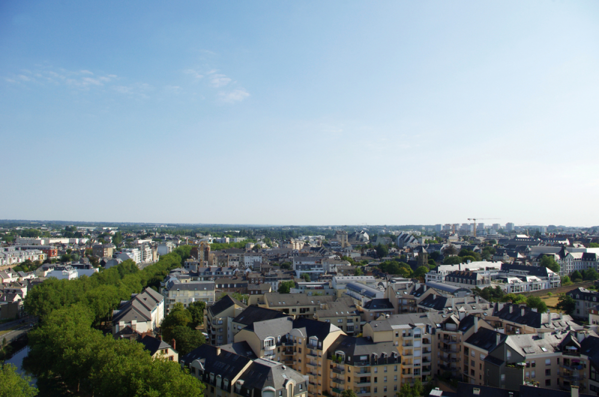 Investissement immobilier à Rennes - Vue aérienne de la ville de Rennes