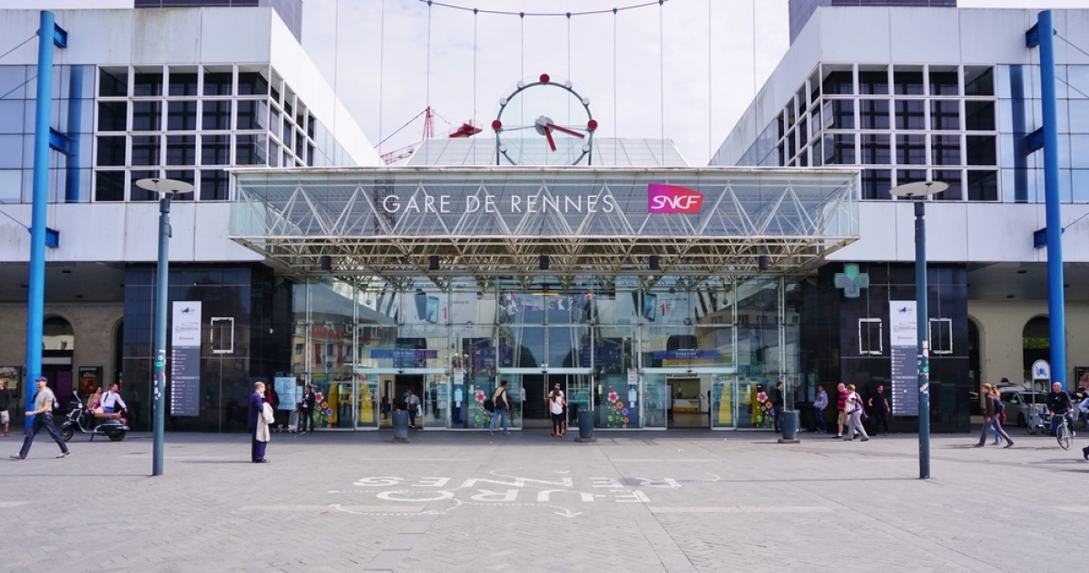 La gare de Rennes