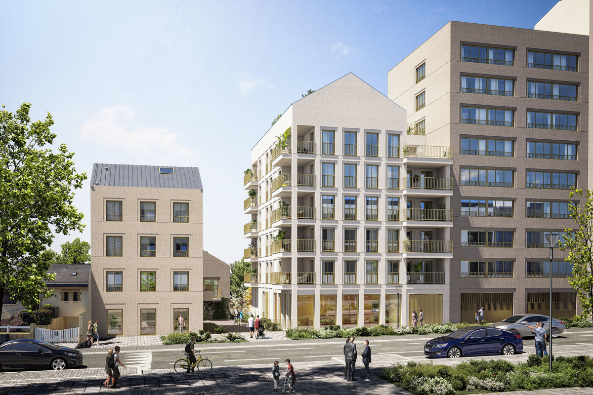 Programme neuf Sésame : Maisons neuves et appartements neufs à Sud-Gare référence 5127, aperçu n°0