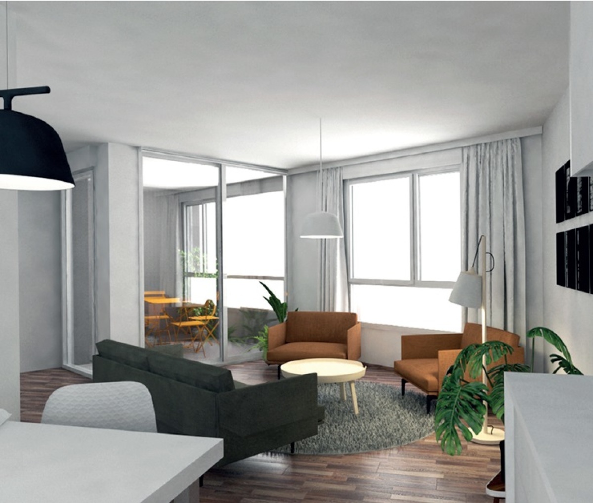 Programme neuf Nuances : Maisons neuves et appartements neufs à Baud-Chardonnet référence 5252, aperçu n°2