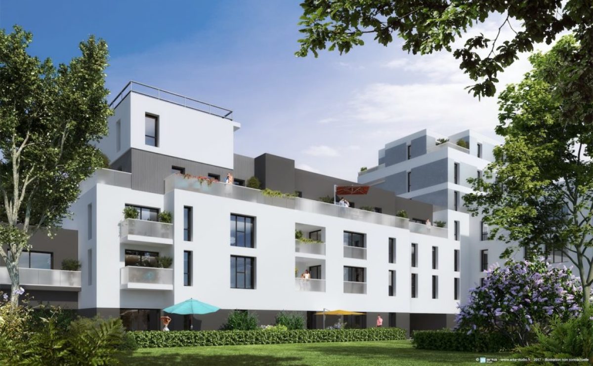 Programme neuf Roazhome : Appartements neufs à Bourg-l'Évesque - la Touche - Moulin du Comte référence 4378, aperçu n°0