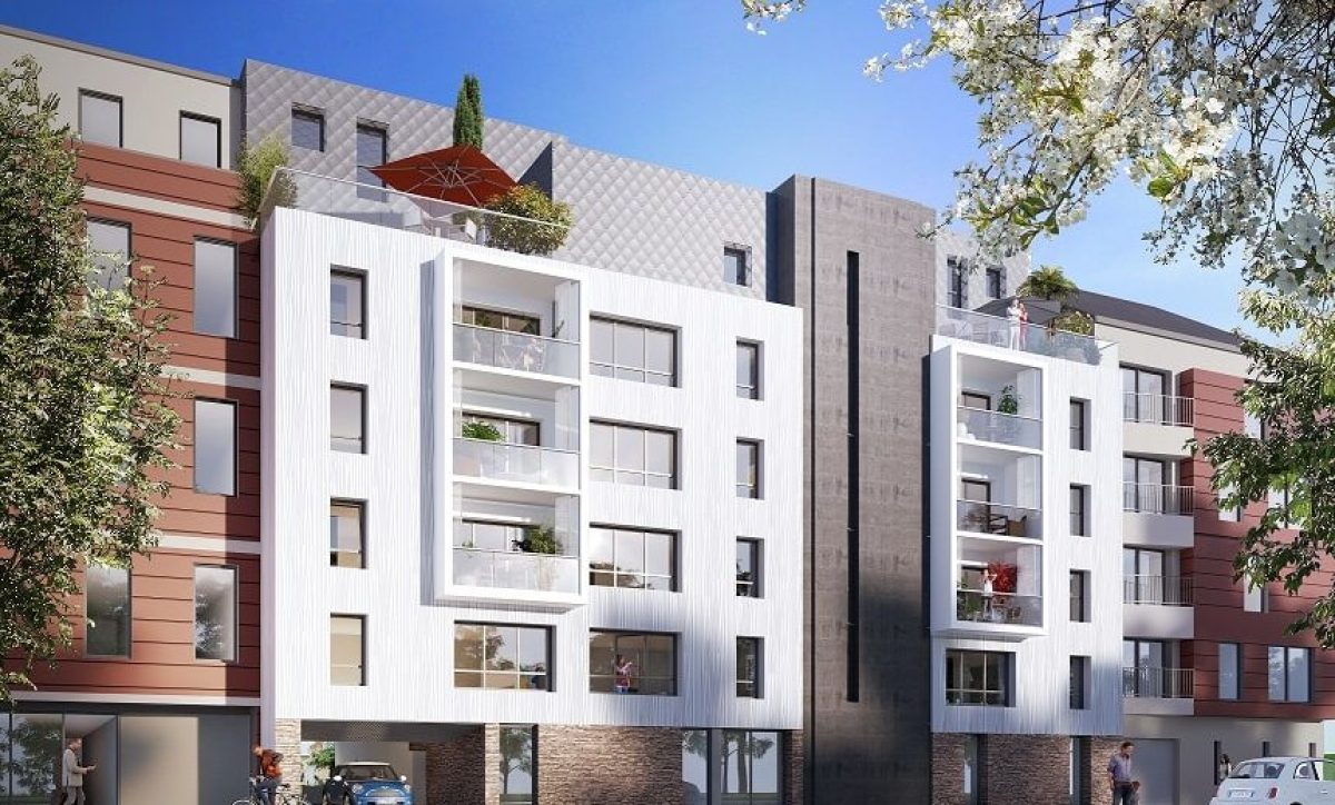 Programme neuf Link : Appartements neufs à Cleunay - Arsenal - Redon référence 5254, aperçu n°0