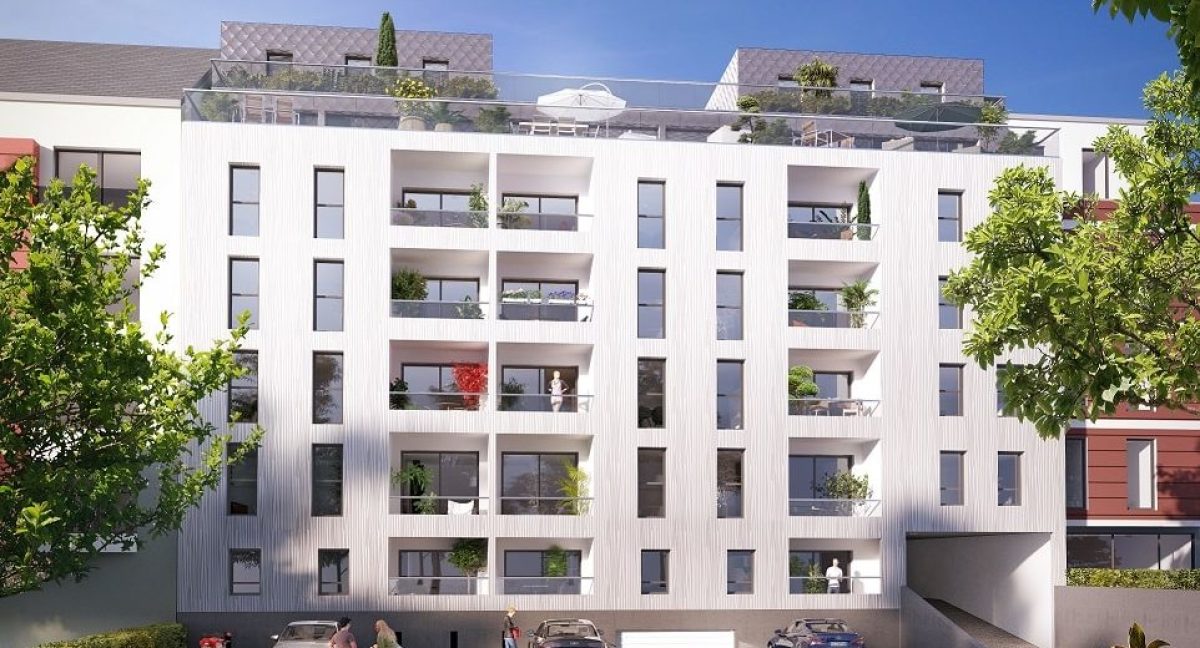 Programme neuf Link : Appartements neufs à Cleunay - Arsenal - Redon référence 5254, aperçu n°2