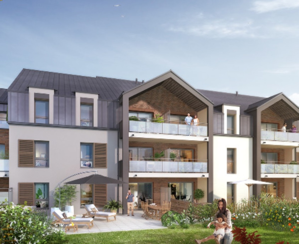 Programme neuf Grands Bois : Maisons neuves et appartements neufs à Saint-Erblon référence 5268, aperçu n°0