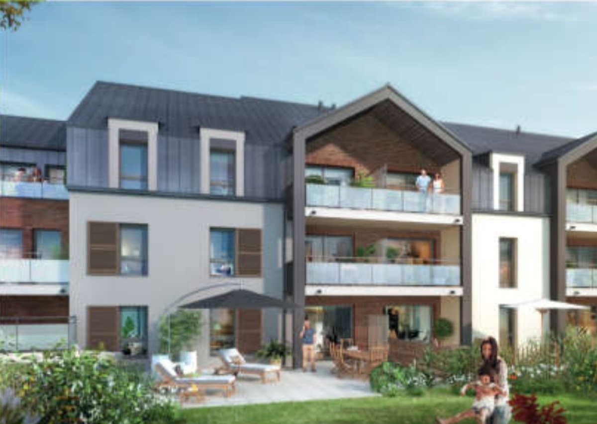Programme neuf Grands Bois : Maisons neuves et appartements neufs à Saint-Erblon référence 5268, aperçu n°3