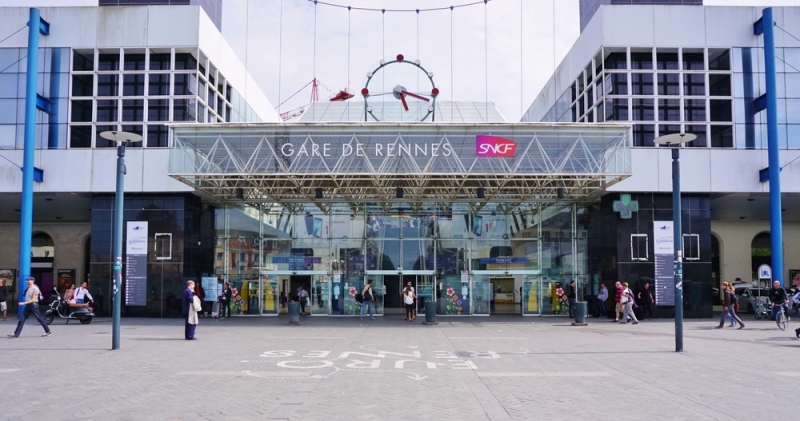 Logement à Rennes - La gare de Rennes