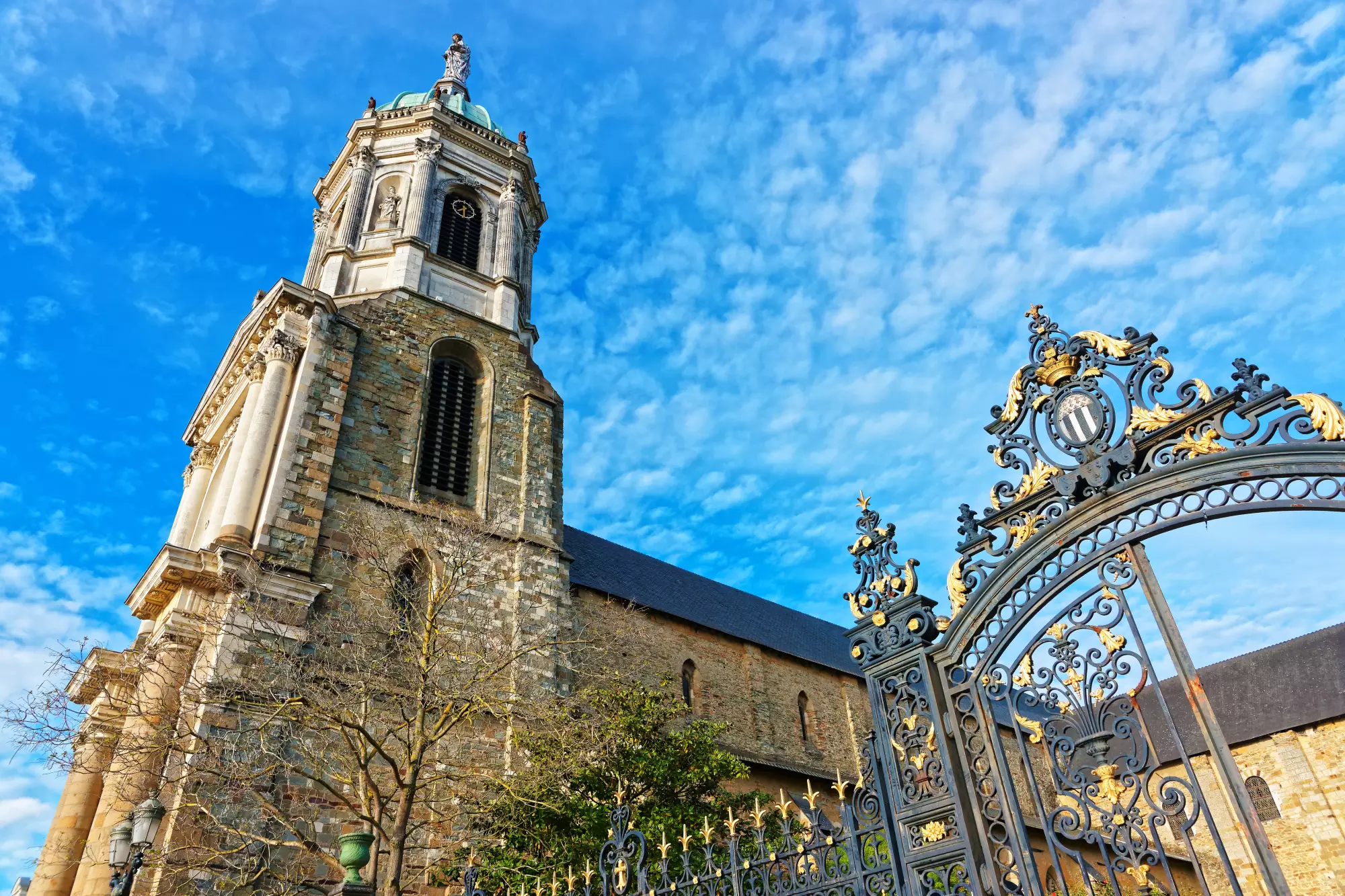 L'église St Melaine - place Sainte-Anne à Rennes