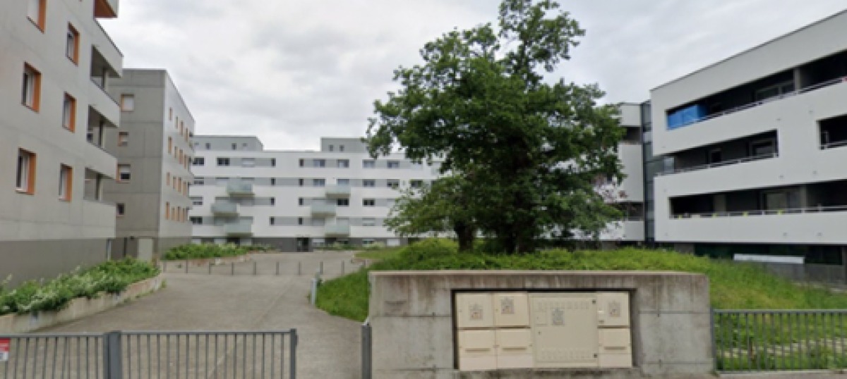 Des immeubles modernes de logements collectifs, à Rennes