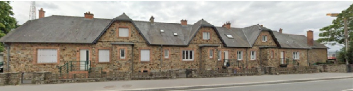 Une construction ancienne dans le quartier de Courrouze, à Saint-Jacques-de-la-Lande