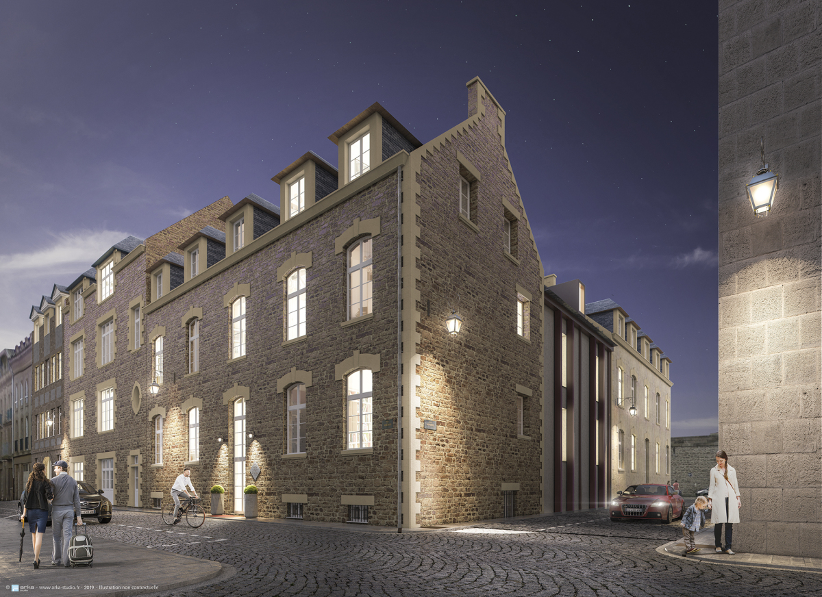 Programme neuf La Cybele : Appartements neufs à Saint-Malo référence 5644, aperçu n°2