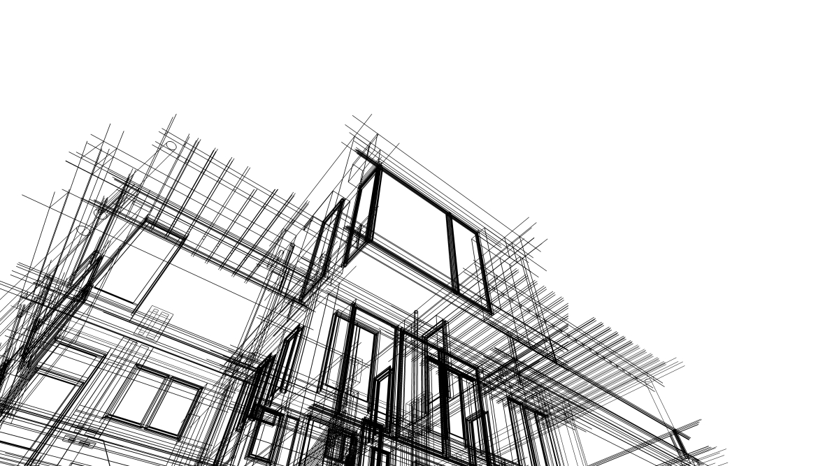 Résidence Automne à Rennes – Dessin d’architecte représentant un projet immobilier