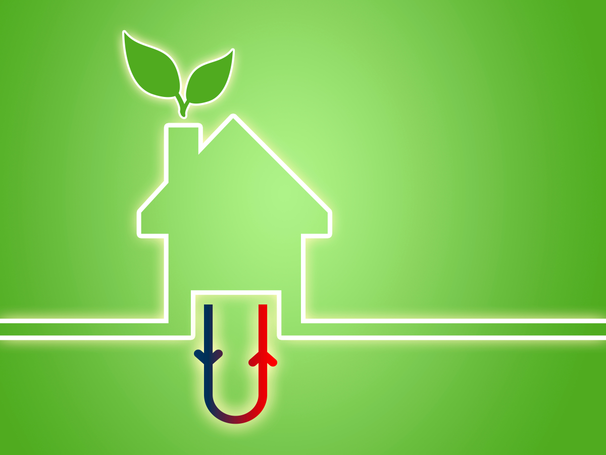 Immeuble écologique – Illustration d’un chauffage de maison par géothermie pour un habitat écologique