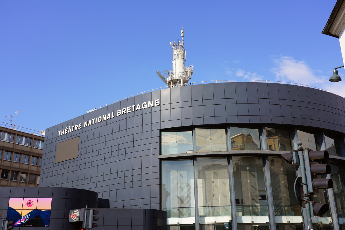 la culture à Rennes - Façade du TNB