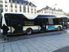 Politiques publiques à Rennes – Bus de la compagnie STAR garé place de la république à Rennes