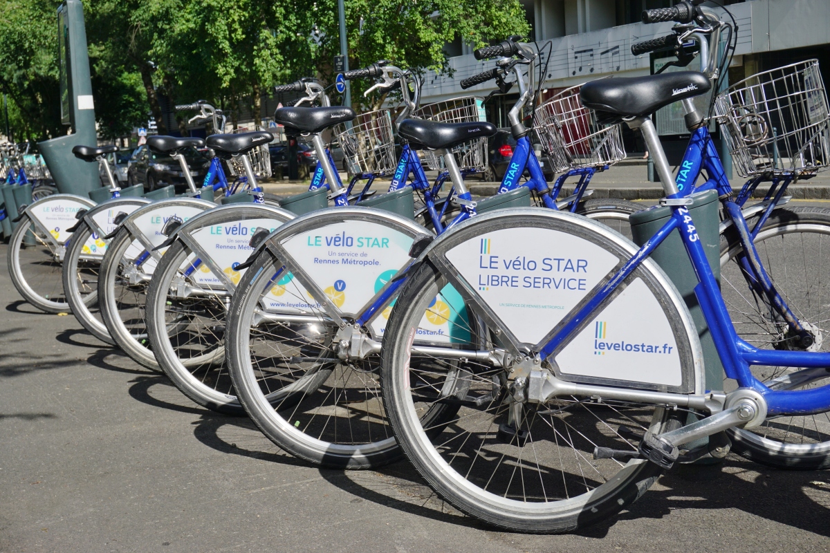 Logements bas carbone à Rennes – Les vélos STAR à Rennes