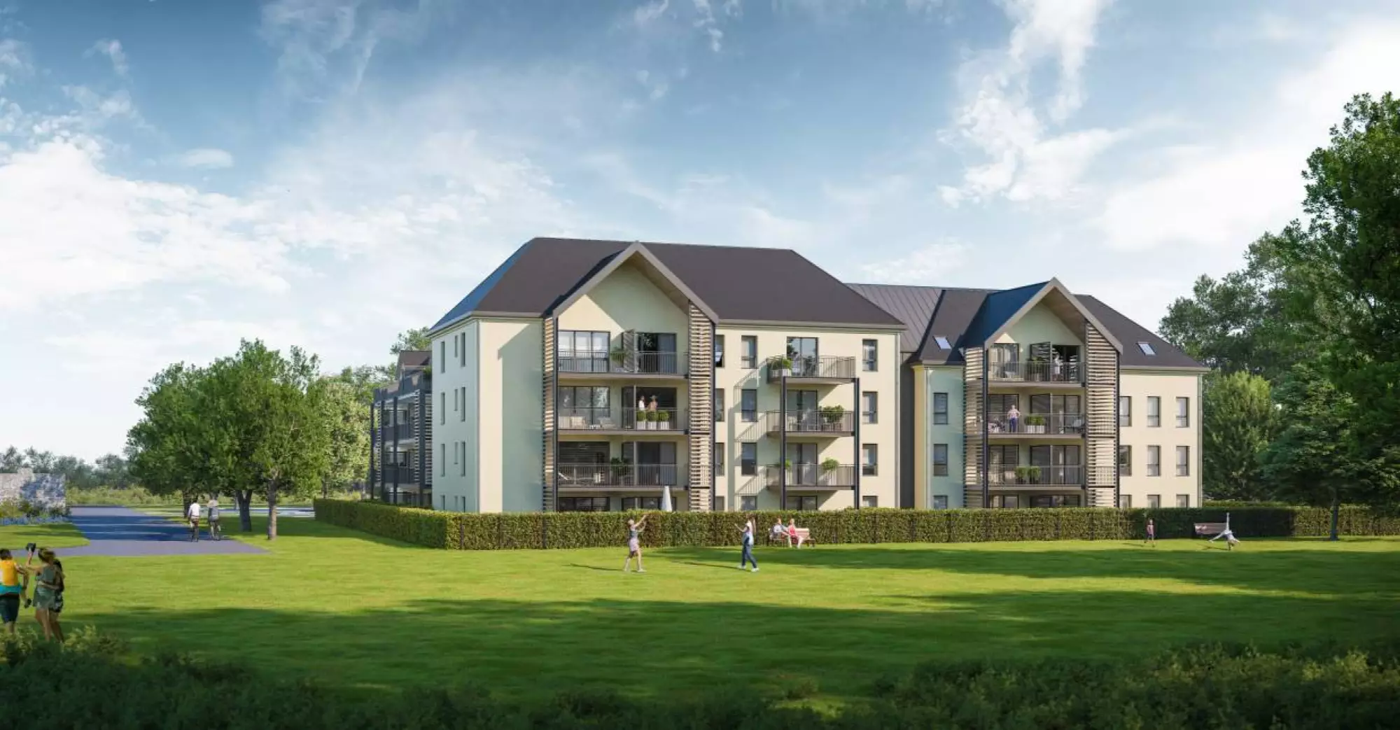 Appartements neufs à vendre Rennes à partir de 235 000€ - à Vitré - Programme Kastell