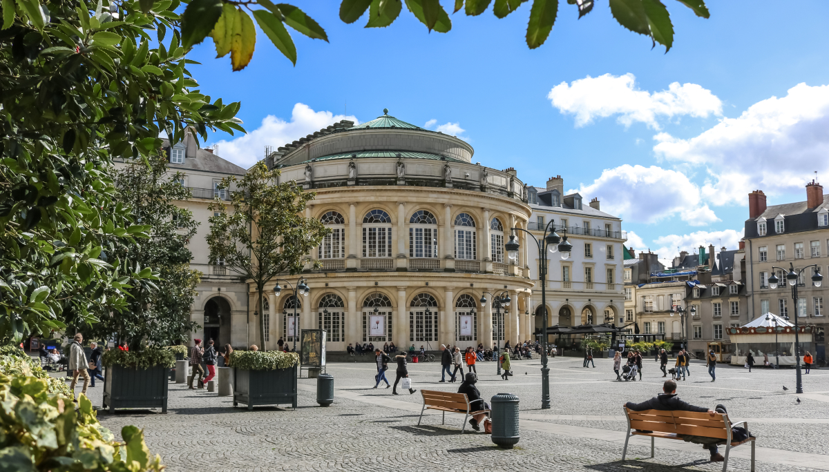 Quartier étudiant Rennes – Vue sur l’Opéra de Rennes
