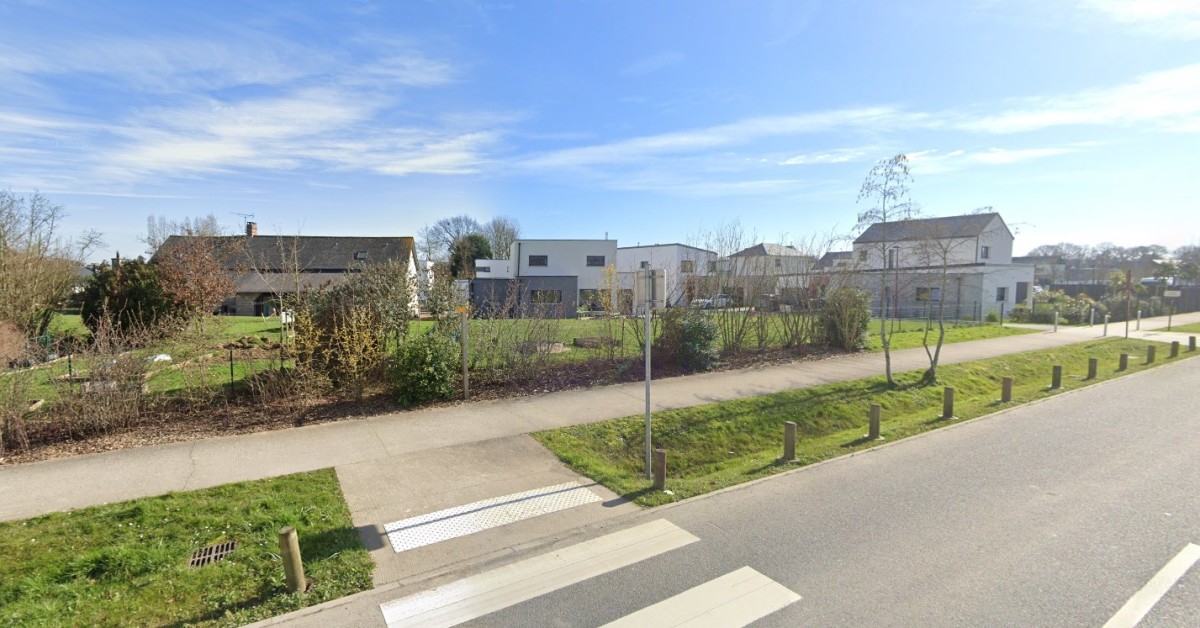 Saint-Gilles - Vue de la ZAC de l’Île des Bois 
